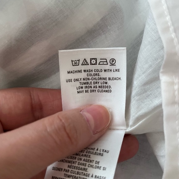 SOLD E Anthropologie Maeve Blue Striped Asymmetric Skirt - Picture 10 of 10